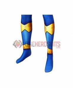 1herosuits The Blue Ranger Cosplay Costume Ryusoul Blue Spandex Suit