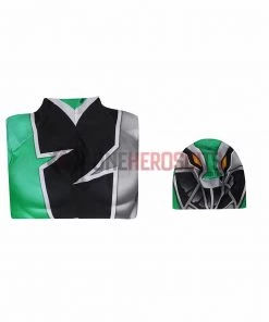 1herosuits Costumes The Green Ranger Cosplay Costume Ryusoul Green Spandex Suit