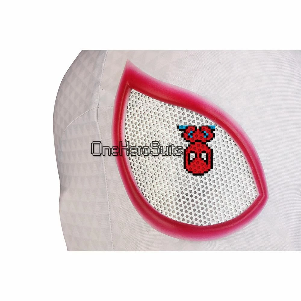 OneHeroSuits Gwen Stacy Suit Into The Spider-Verse Spider-Gwen Cosplay Costume Zentai/Jumpsuit 15 OneHeroSuits Gwen Stacy Suit Into The Spider-Verse Spider-Gwen Cosplay Costume Zentai/Jumpsuit