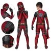 OneHeroSuits Expert-level Cosplay Bodysuit & Zentai Kids Deadpool Cosplay Suit 3D Printed Spandex Deadpool Suit For Children