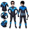 OneHeroSuits Expert-level Cosplay Bodysuit & Zentai Kids Nightwing Cosplay Suit Creative Gifts For Children