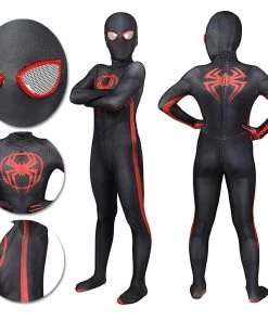 OneHeroSuits Kids Spider-man Cosplay Suit Across The Spider-Verse Spandex BodySuit