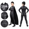OneHeroSuits Kids Superman Kal-El Clark Kent Cosplay Suit Crisis On Infinite Earths Spandex BodySuit