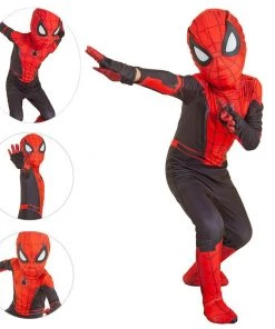 OneHeroSuits Christmas Gifts For Boys Spider Man Far From Home Cosplay Suits