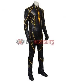 OneHeroSuits Costumes The Rival Cosplay Boots The Flash Season 3 Black Boots
