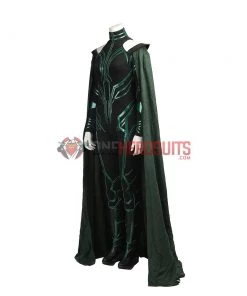 OneHeroSuits Hela Cosplay Costumes Thor Ragnarok Cosplay Suits Black Chest Version