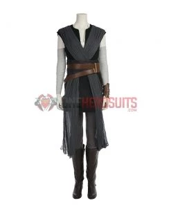 OneHeroSuits Rey Black Cosplay Boots The Last Jedi Edition
