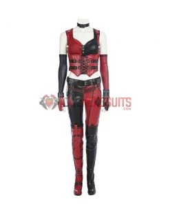 OneHeroSuits Harley Quinn Cosplay Boots BatMan Arkham City High Quality Cosplay Shoes
