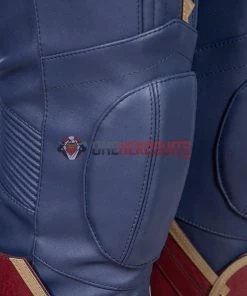 OneHeroSuits Captain Marvel Blue Cosplay Costumes Carol Danvers High Boots Version