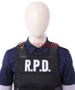 OneHeroSuits Leon Scott Kennedy Cosplay Costumes Resident Evil 2 Remake R.P.D. Suit