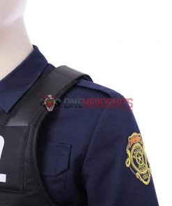 OneHeroSuits Leon Scott Kennedy Cosplay Costumes Resident Evil 2 Remake R.P.D. Suit