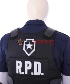 OneHeroSuits Leon Scott Kennedy Cosplay Costumes Resident Evil 2 Remake R.P.D. Suit