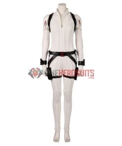 OneHeroSuits Black Widow 2020 Cosplay Costumes Natasha White Cosplay Suit Movie Level