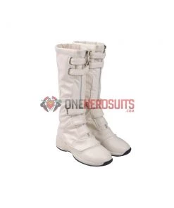 OneHeroSuits Black Widow 2020 Cosplay Boots Natasha White Cosplay Shoes Movie Level Costumes