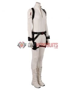 OneHeroSuits Black Widow 2020 Cosplay Costumes Natasha White Cosplay Suit Movie Level