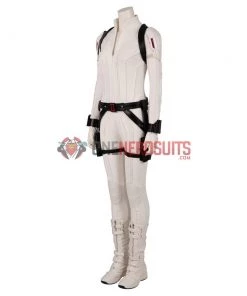 OneHeroSuits Black Widow 2020 Cosplay Costumes Natasha White Cosplay Suit Movie Level