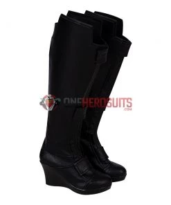 OneHeroSuits Costumes Black Widow 2020 Cosplay Boots Natasha Black Cosplay Shoes Movie Level