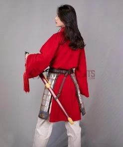OneHeroSuits Mulan 2020 New Style Red Cosplay Costumes 11 OneHeroSuits Mulan 2020 New Style Red Cosplay Costumes