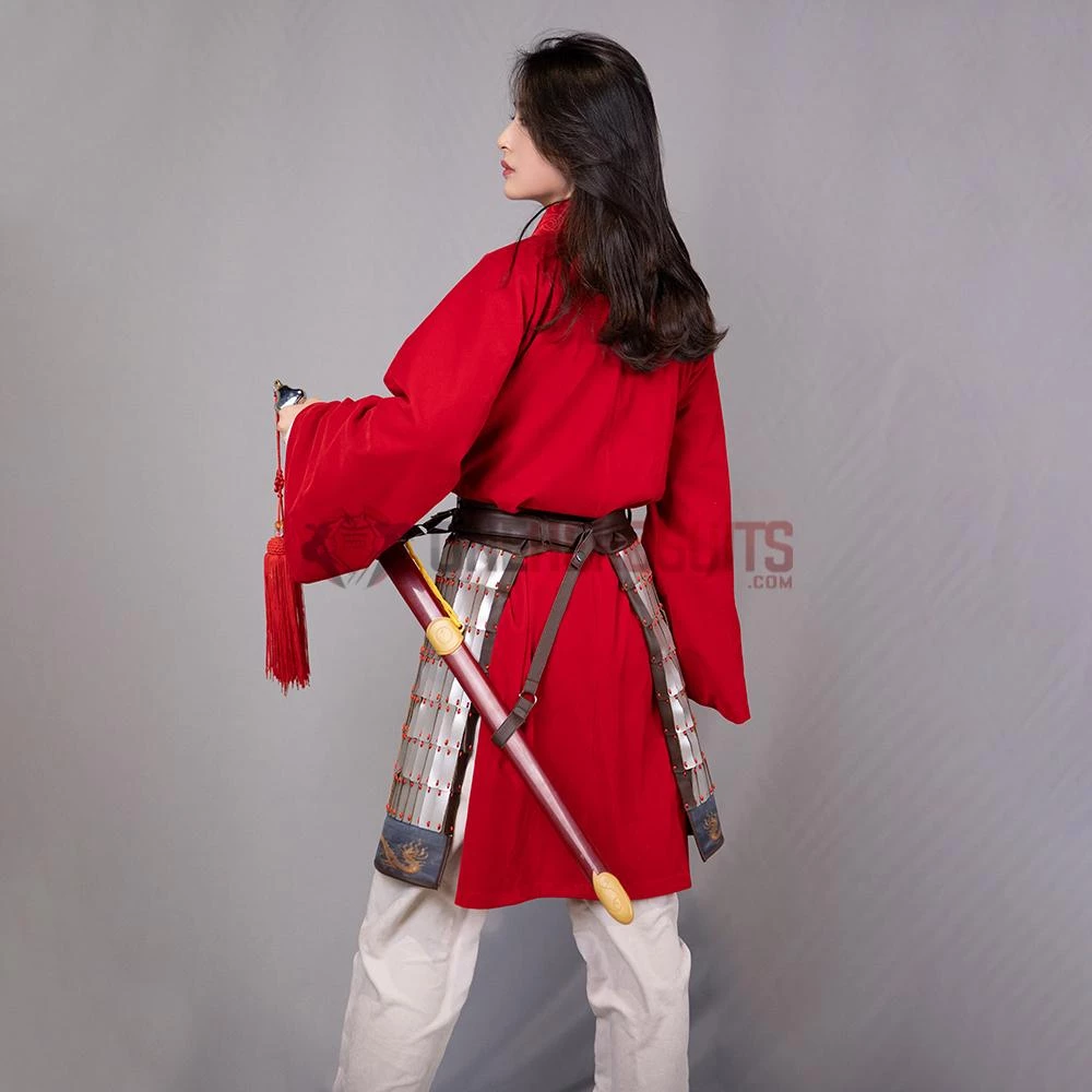 OneHeroSuits Mulan 2020 New Style Red Cosplay Costumes 4 OneHeroSuits Mulan 2020 New Style Red Cosplay Costumes