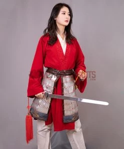 OneHeroSuits Mulan 2020 New Style Red Cosplay Costumes 13 OneHeroSuits Mulan 2020 New Style Red Cosplay Costumes