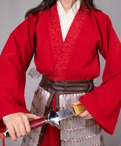 OneHeroSuits Mulan 2020 New Style Red Cosplay Costumes 15 OneHeroSuits Mulan 2020 New Style Red Cosplay Costumes