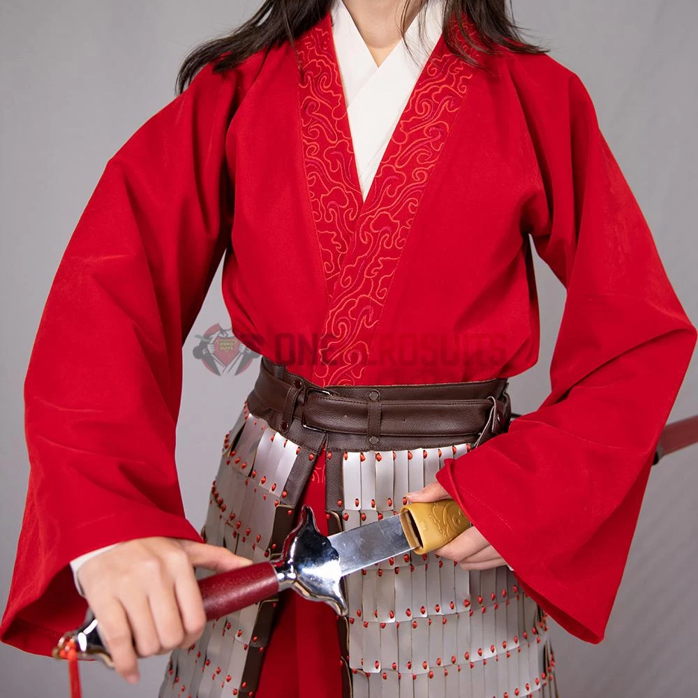 OneHeroSuits Mulan 2020 New Style Red Cosplay Costumes 8 OneHeroSuits Mulan 2020 New Style Red Cosplay Costumes