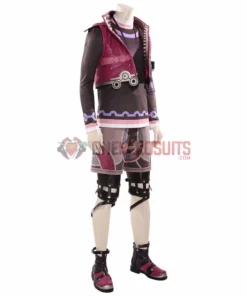 1herosuits Xenoblade Chronicles Cosplay Costumes Shulk Red Cosplay Suit