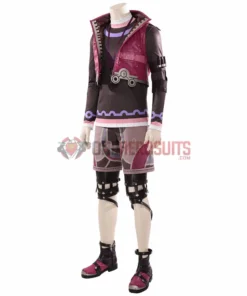 1herosuits Xenoblade Chronicles Cosplay Costumes Shulk Red Cosplay Suit