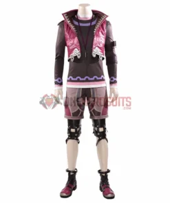 1herosuits Xenoblade Chronicles Cosplay Costumes Shulk Red Cosplay Suit