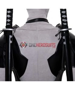 OneHeroSuits X-Force Deadpool Costume White Leather Deadpool Cosplay Suit 37 OneHeroSuits X-Force Deadpool Costume White Leather Deadpool Cosplay Suit