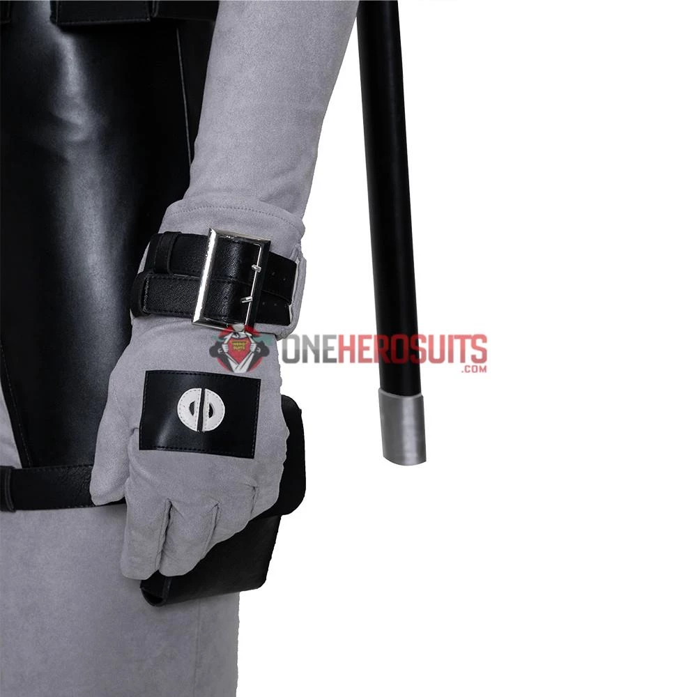OneHeroSuits X-Force Deadpool Costume White Leather Deadpool Cosplay Suit 15 OneHeroSuits X-Force Deadpool Costume White Leather Deadpool Cosplay Suit