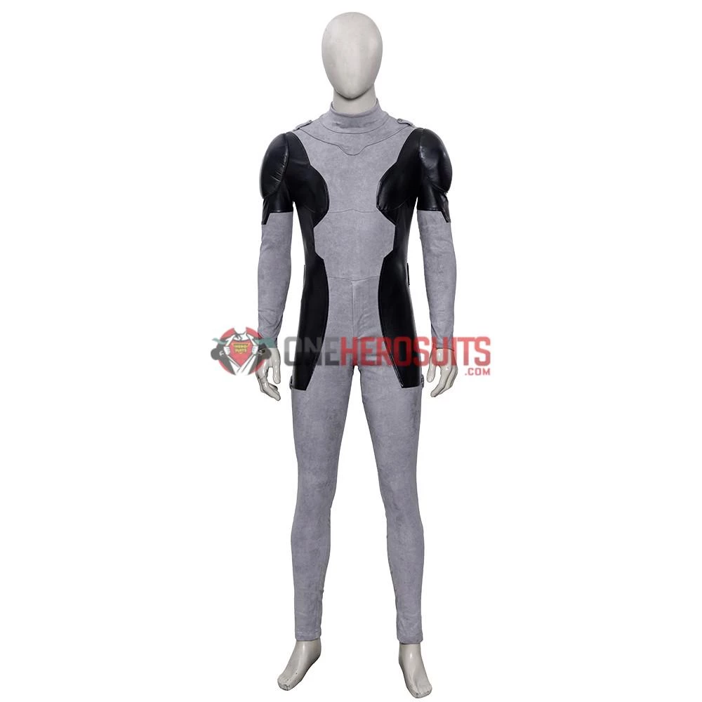 OneHeroSuits X-Force Deadpool Costume White Leather Deadpool Cosplay Suit 4 OneHeroSuits X-Force Deadpool Costume White Leather Deadpool Cosplay Suit