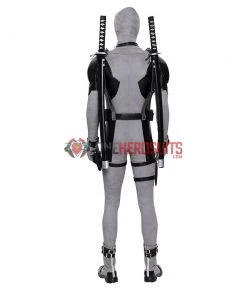 OneHeroSuits X-Force Deadpool Costume White Leather Deadpool Cosplay Suit 28 OneHeroSuits X-Force Deadpool Costume White Leather Deadpool Cosplay Suit