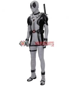 OneHeroSuits X-Force Deadpool Costume White Leather Deadpool Cosplay Suit 29 OneHeroSuits X-Force Deadpool Costume White Leather Deadpool Cosplay Suit