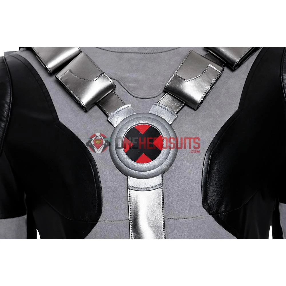OneHeroSuits X-Force Deadpool Costume White Leather Deadpool Cosplay Suit 10 OneHeroSuits X-Force Deadpool Costume White Leather Deadpool Cosplay Suit