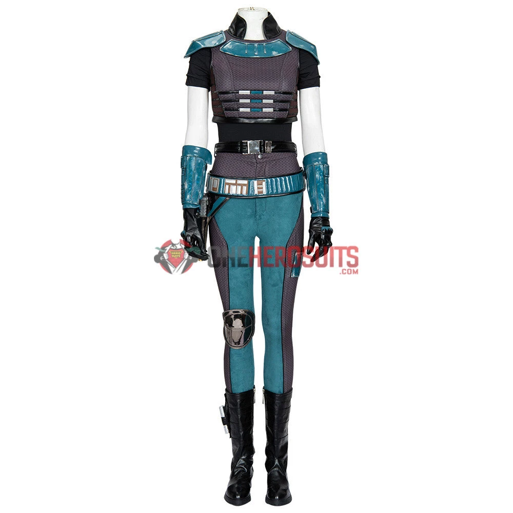 OneHeroSuits Costumes The Mandalorian Cara Dune Cosplay Boots Movie Level 2 OneHeroSuits Costumes The Mandalorian Cara Dune Cosplay Boots Movie Level