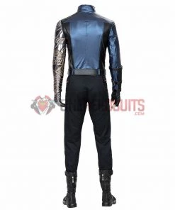 OneHeroSuits The Falcon And The Winter Soldier Cosplay Costumes The Winter Soldier Leather Suit