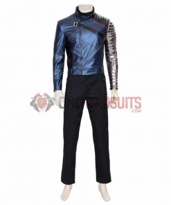 OneHeroSuits The Falcon And The Winter Soldier Cosplay Costumes The Winter Soldier Leather Suit