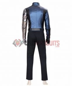 OneHeroSuits The Falcon And The Winter Soldier Cosplay Costumes The Winter Soldier Leather Suit