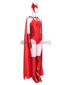 2021 WandaVision Wanda Cosplay Costume OneHeroSuits
