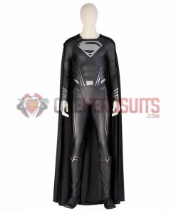Justice League Superman Cosplay Costumes Superman Black OneHeroSuits 35 Justice League Superman Cosplay Costumes Superman Black OneHeroSuits
