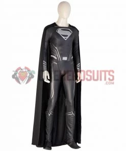 Justice League Superman Cosplay Costumes Superman Black OneHeroSuits 37 Justice League Superman Cosplay Costumes Superman Black OneHeroSuits