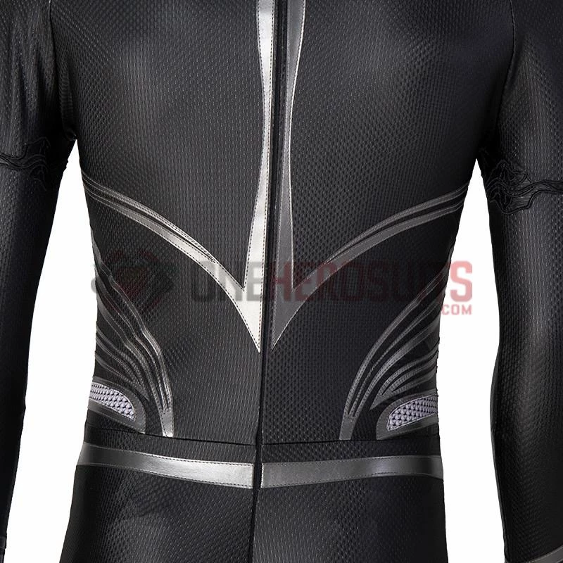 Justice League Superman Cosplay Costumes Superman Black OneHeroSuits 18 Justice League Superman Cosplay Costumes Superman Black OneHeroSuits