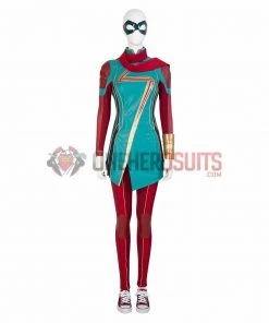 OneHeroSuits Ms.Marvel Kamala Khan Cosplay Costumes Top Level Suit