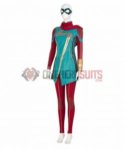 OneHeroSuits Ms.Marvel Kamala Khan Cosplay Costumes Top Level Suit