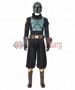 OneHeroSuits Costumes Mandalorian Boba Fett Cosplay Helmet Mandalorian Cosplay Props