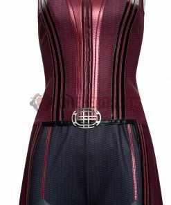 OneHeroSuits Wanda Costume WandaVision 2021 Scarlet Witch New Cosplay Suit Costumes