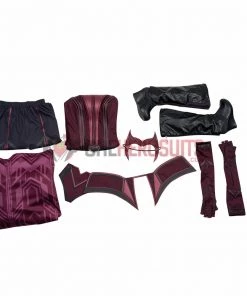 OneHeroSuits Wanda Costume WandaVision 2021 Scarlet Witch New Cosplay Suit Costumes