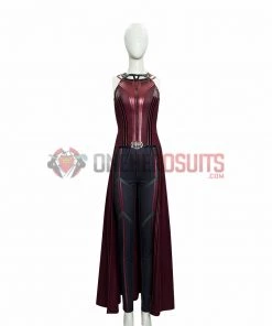 OneHeroSuits Wanda Costume WandaVision 2021 Scarlet Witch New Cosplay Suit Costumes