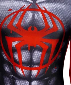OneHeroSuits Spiderman Across The Spider-Verse Cosplay Costumes Black Spider Bodysuit
